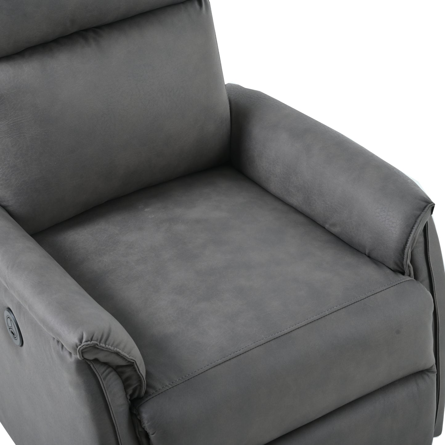 CompactLux Streamline: Space-Saver Power Recliner with USB