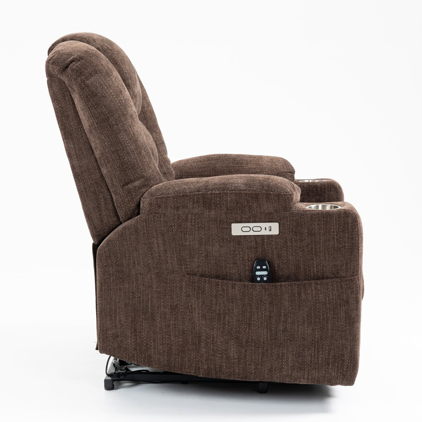 EMON'S Large Power Lift Recliner Chair with Massage and Heat