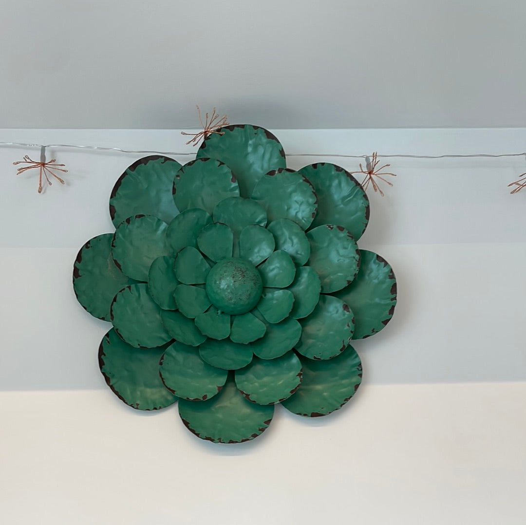 Metal Wall Flowers