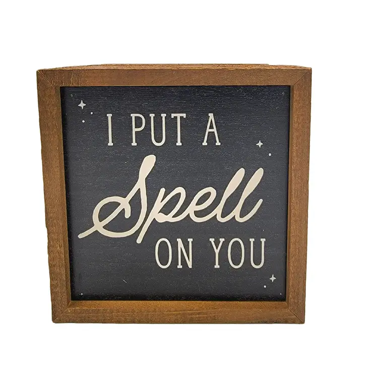 6x6 I Put A Spell On You Fall Decor