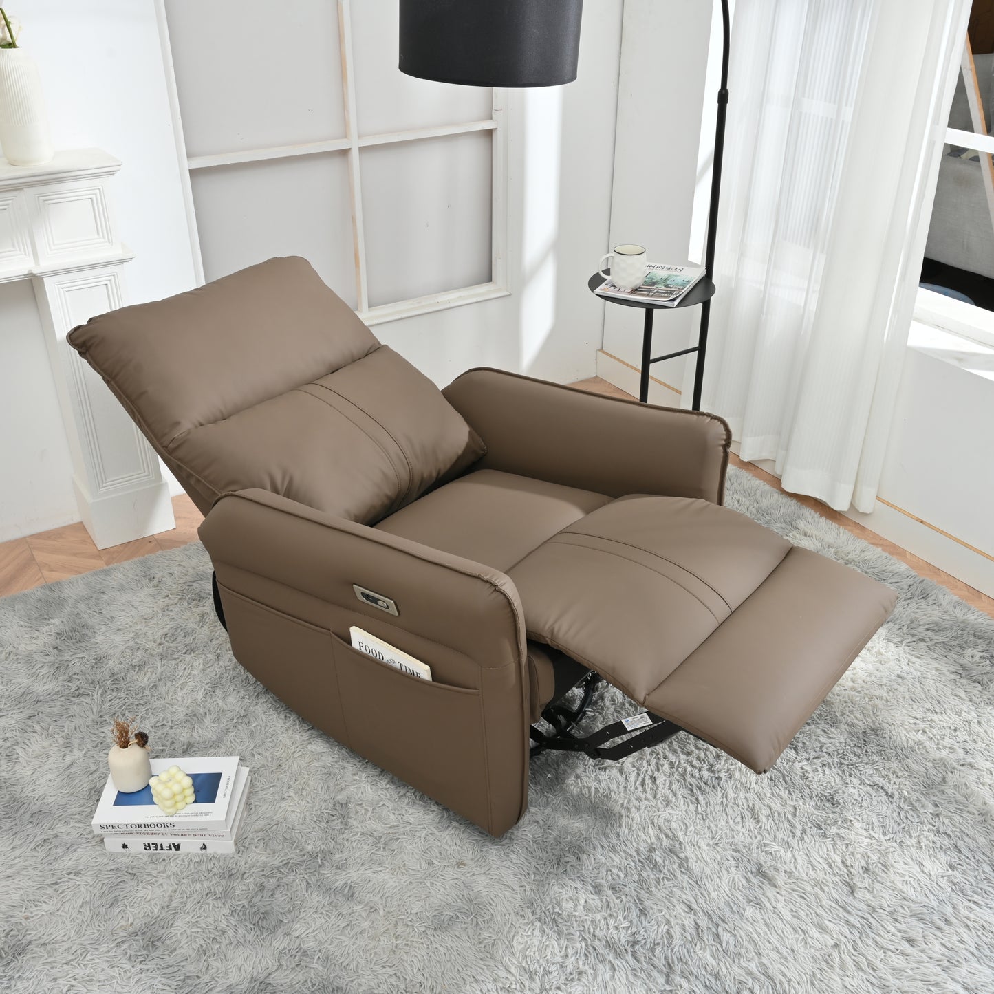 OmniGlide 270° LuxeRecline - Power Swivel & Glider with USB