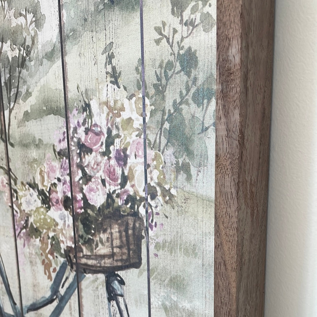 Floral Bike Print