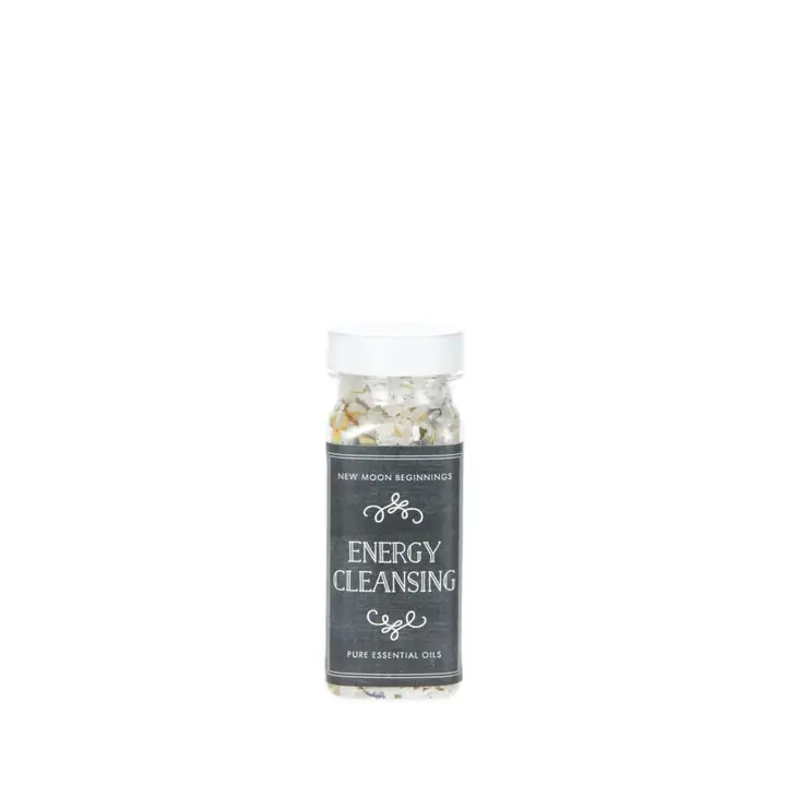 Energy Cleansing Crystal & Herb Bath Salt Soak