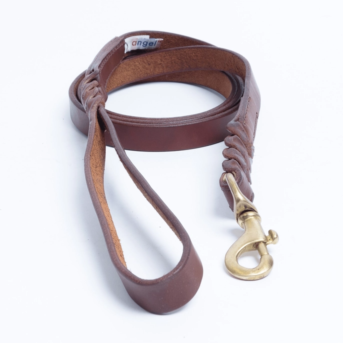 Leather Braided Leash By Angel™