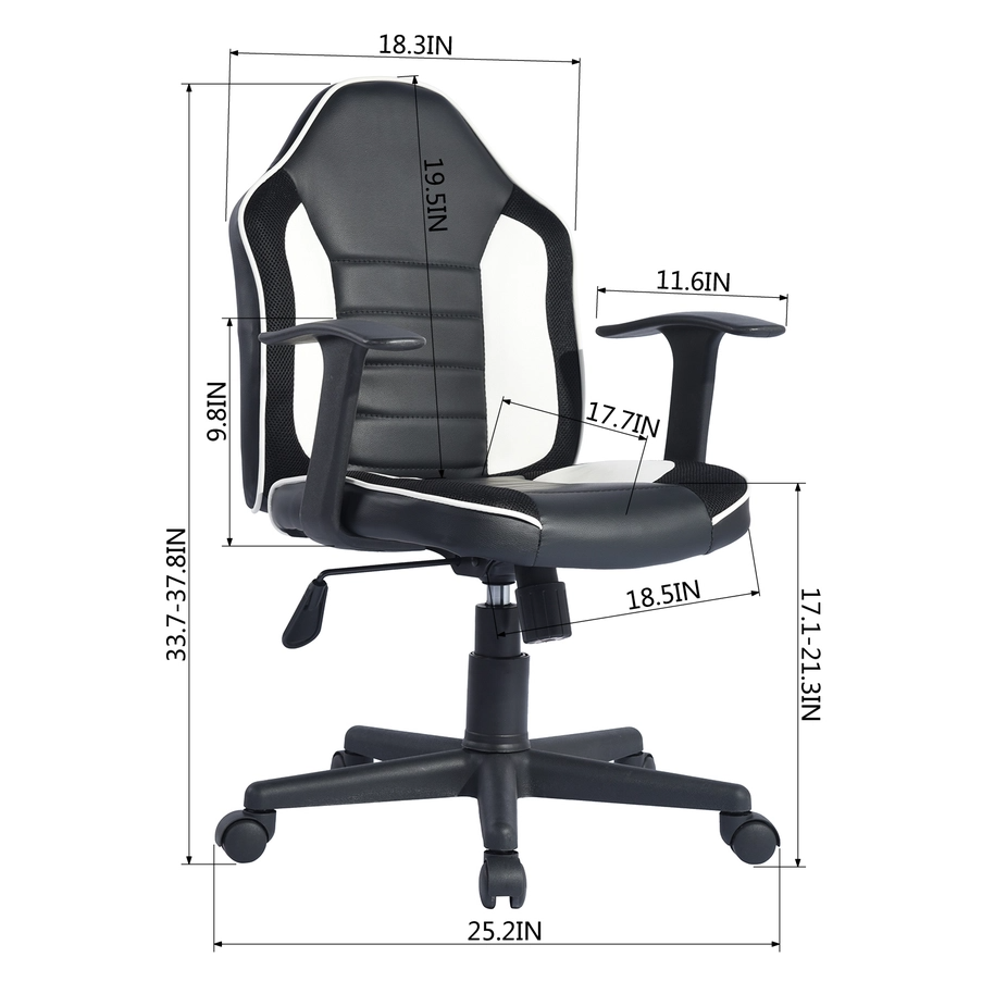 Nili Techni Racer Chair with Wheels