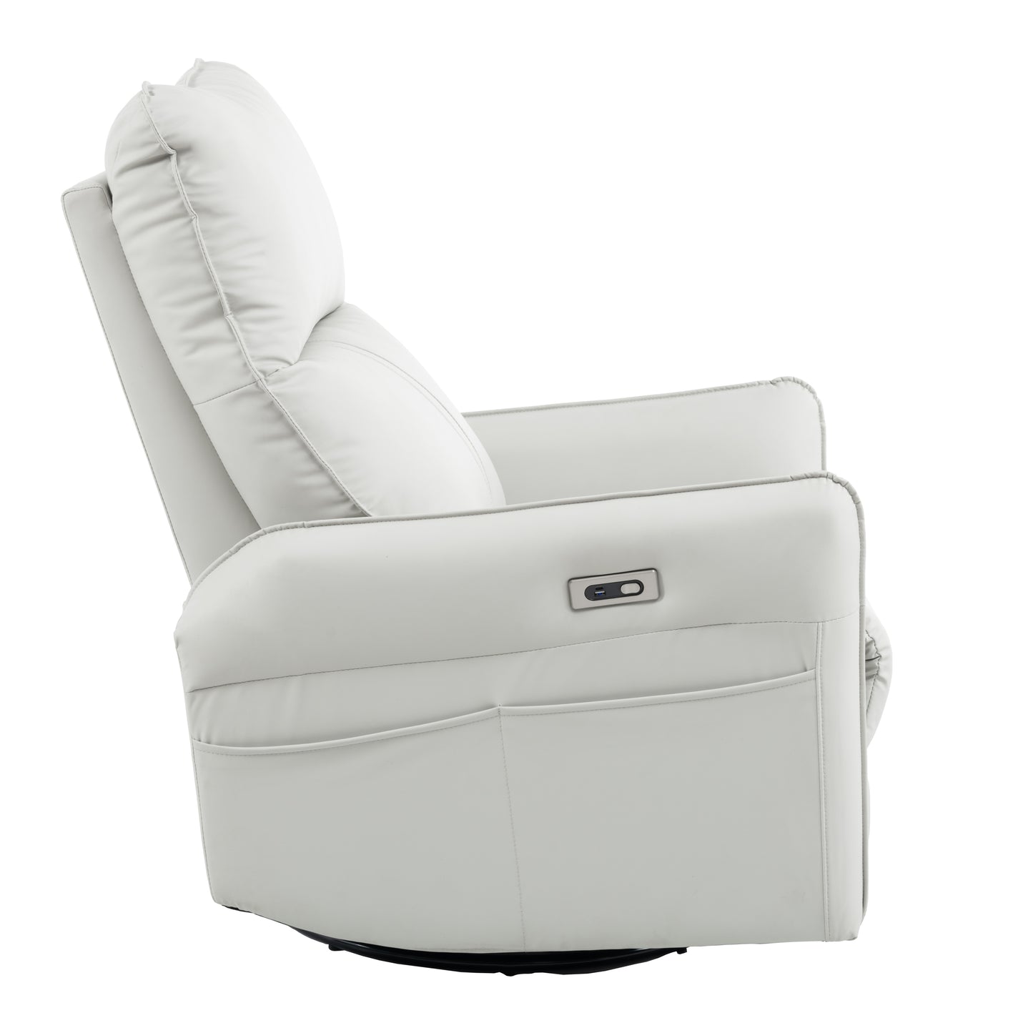 OmniGlide 270° LuxeRecline - Power Swivel & Glider with USB