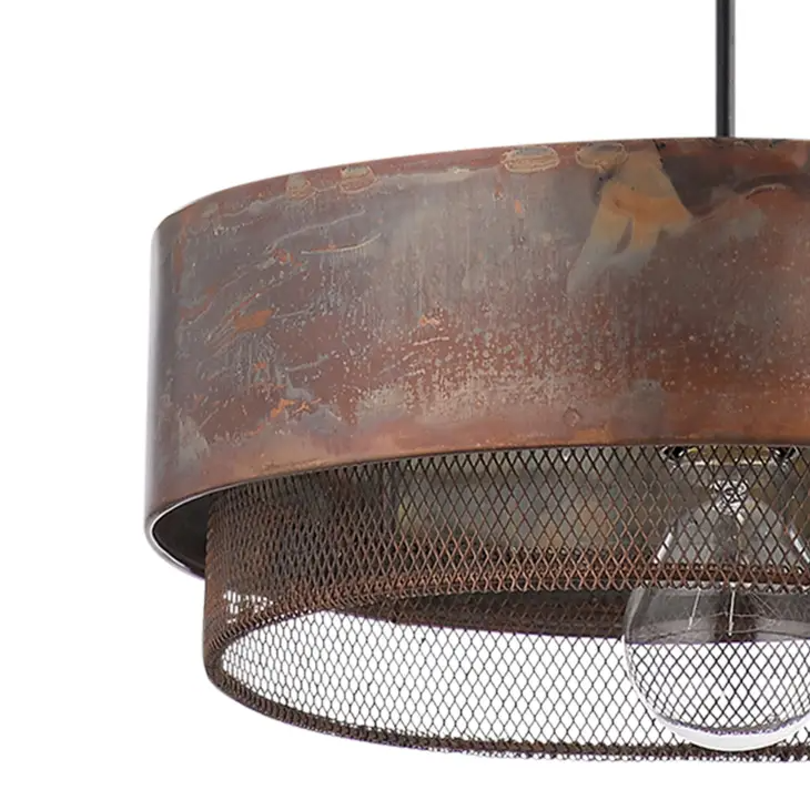 12"W Melinda Copper Pendant Light ( 8 available)