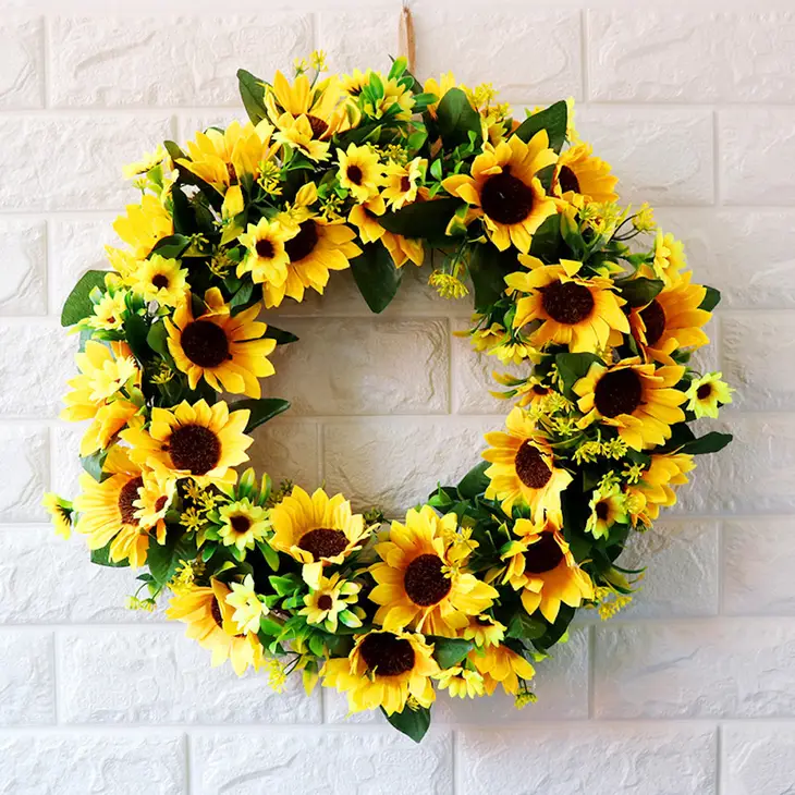 20" Sunflower Wreath