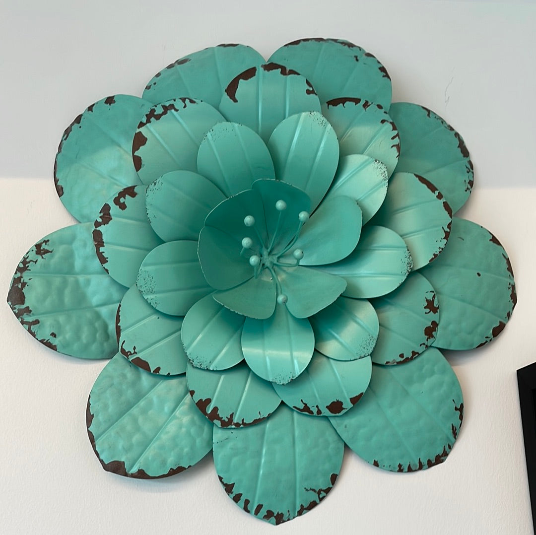 Metal Wall Flowers