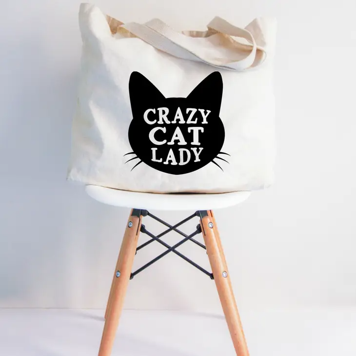 Crazy Cat Lady Tote Bag