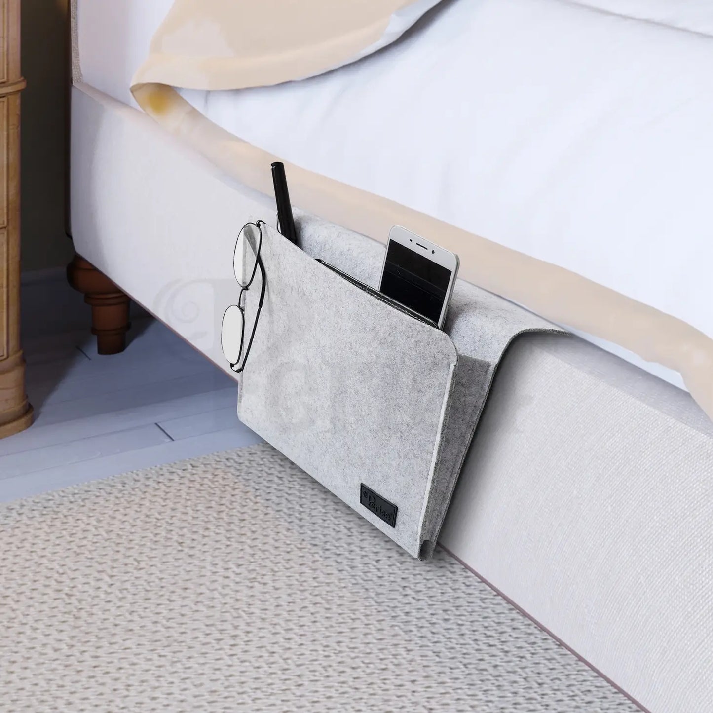 Periea Felt 'Buddy' Bedside Pocket Organizer Sofa/Bed