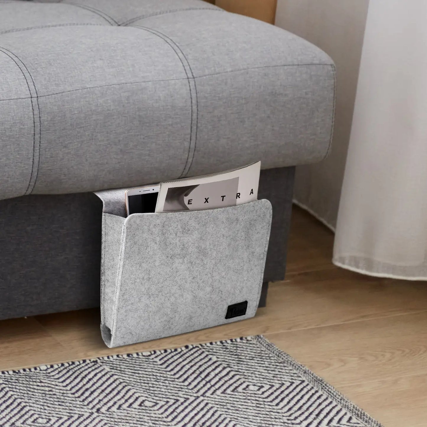 Periea Felt 'Buddy' Bedside Pocket Organizer Sofa/Bed