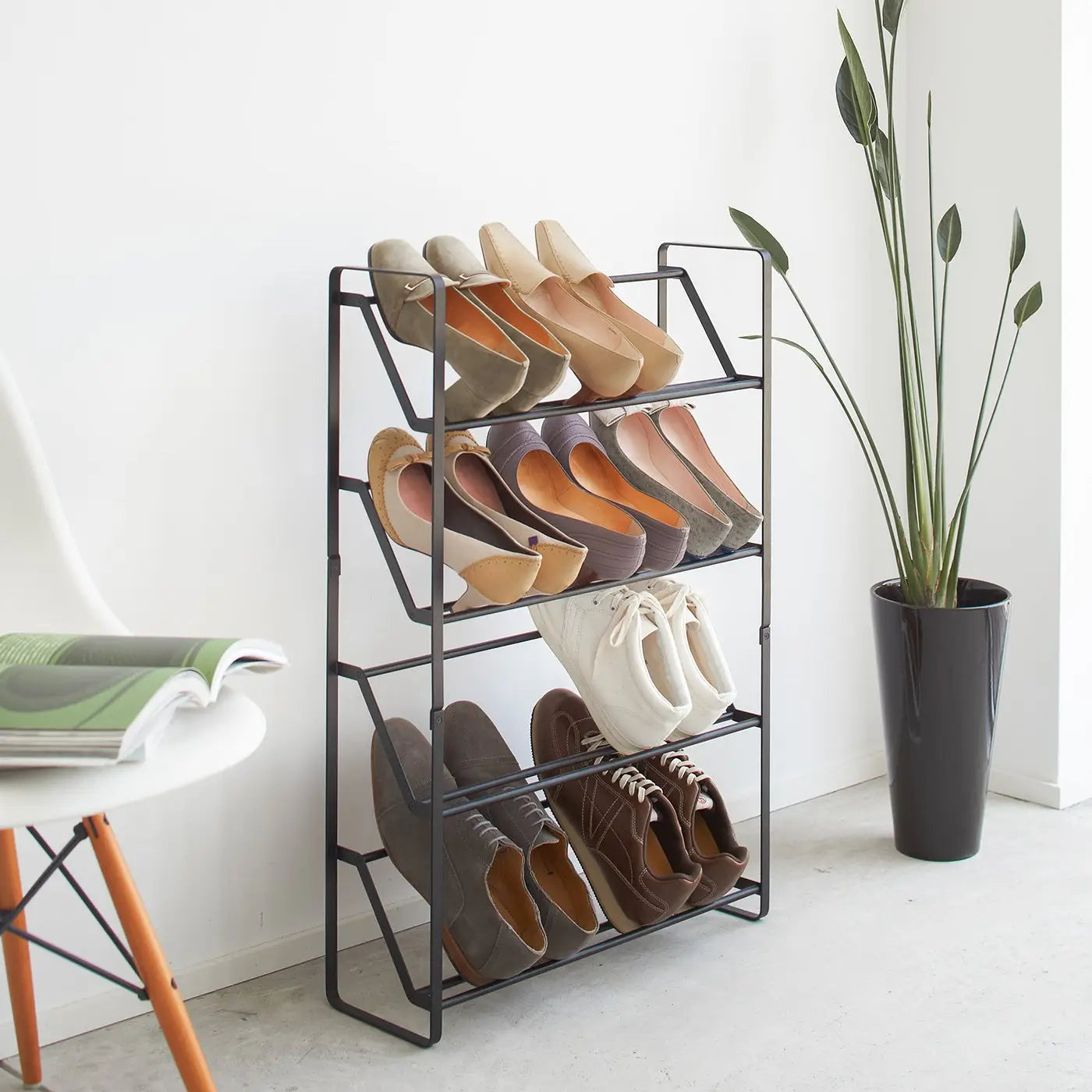 Frame Shoe Rack - Steel