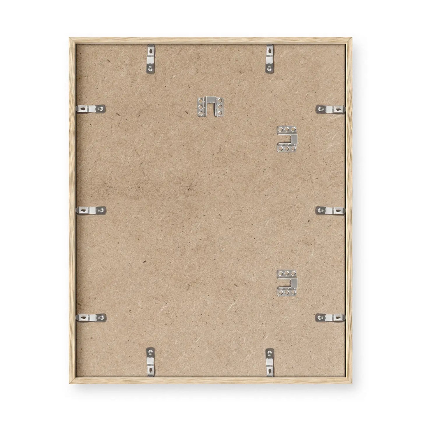 11x14 in, Set of 6, Beige Oak Frame