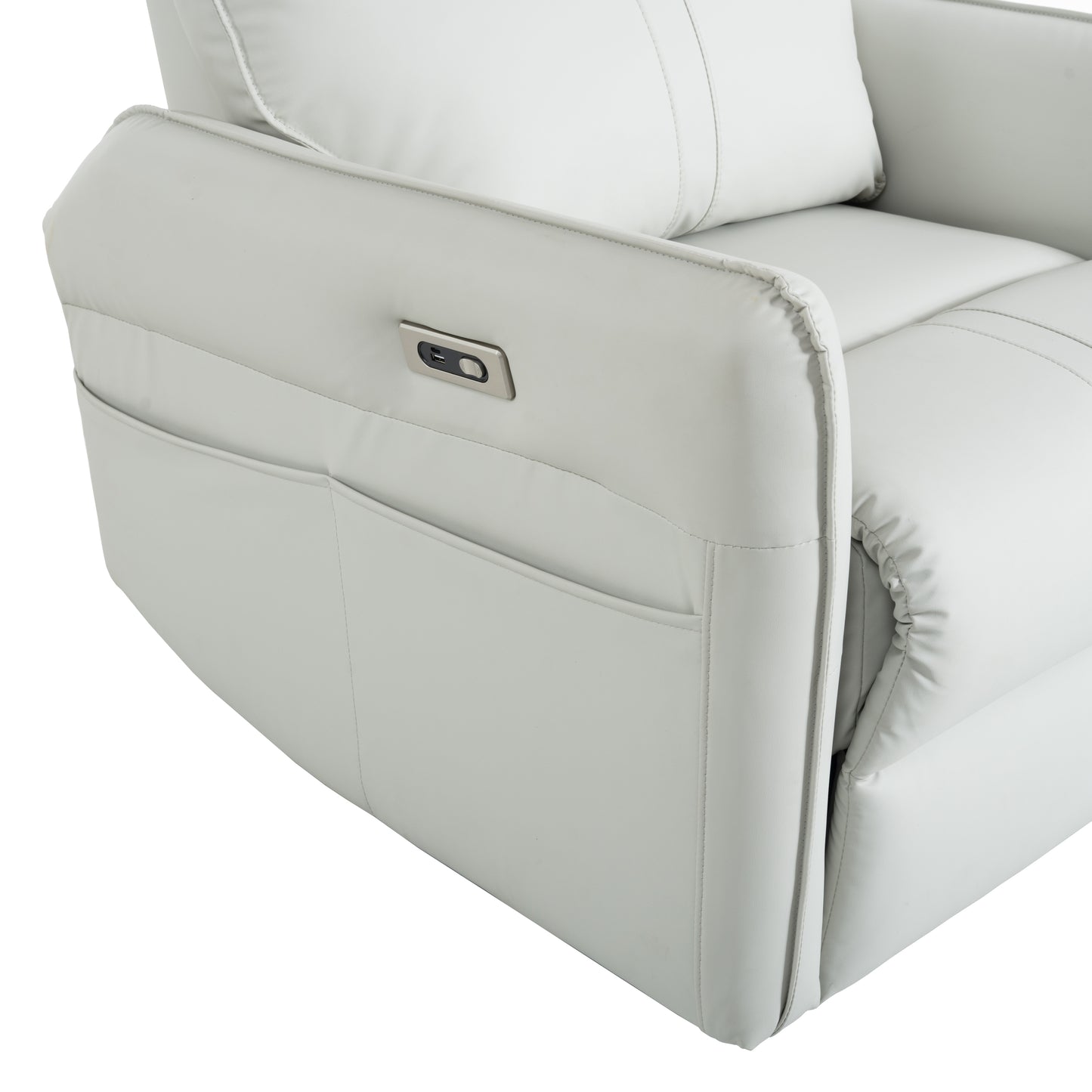 OmniGlide 270° LuxeRecline - Power Swivel & Glider with USB