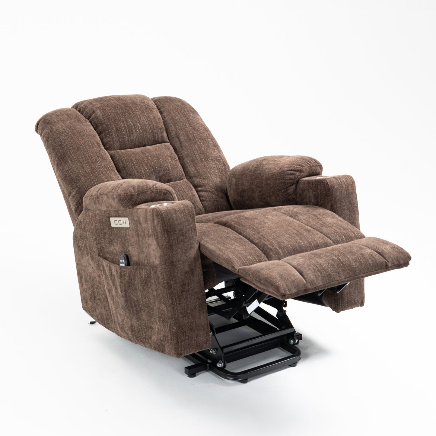 EMON'S Large Power Lift Recliner Chair with Massage and Heat