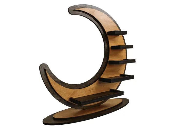 Standing Moon Shelf