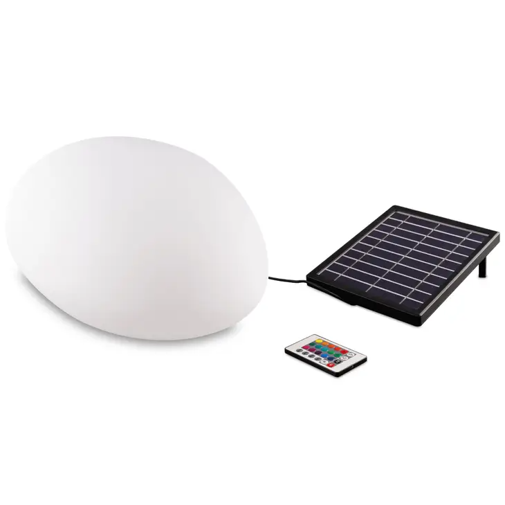 12" Outdoor Cobblestone Led Light