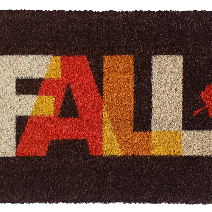 Machine Tufted Fall Doormat, 18" X 30"