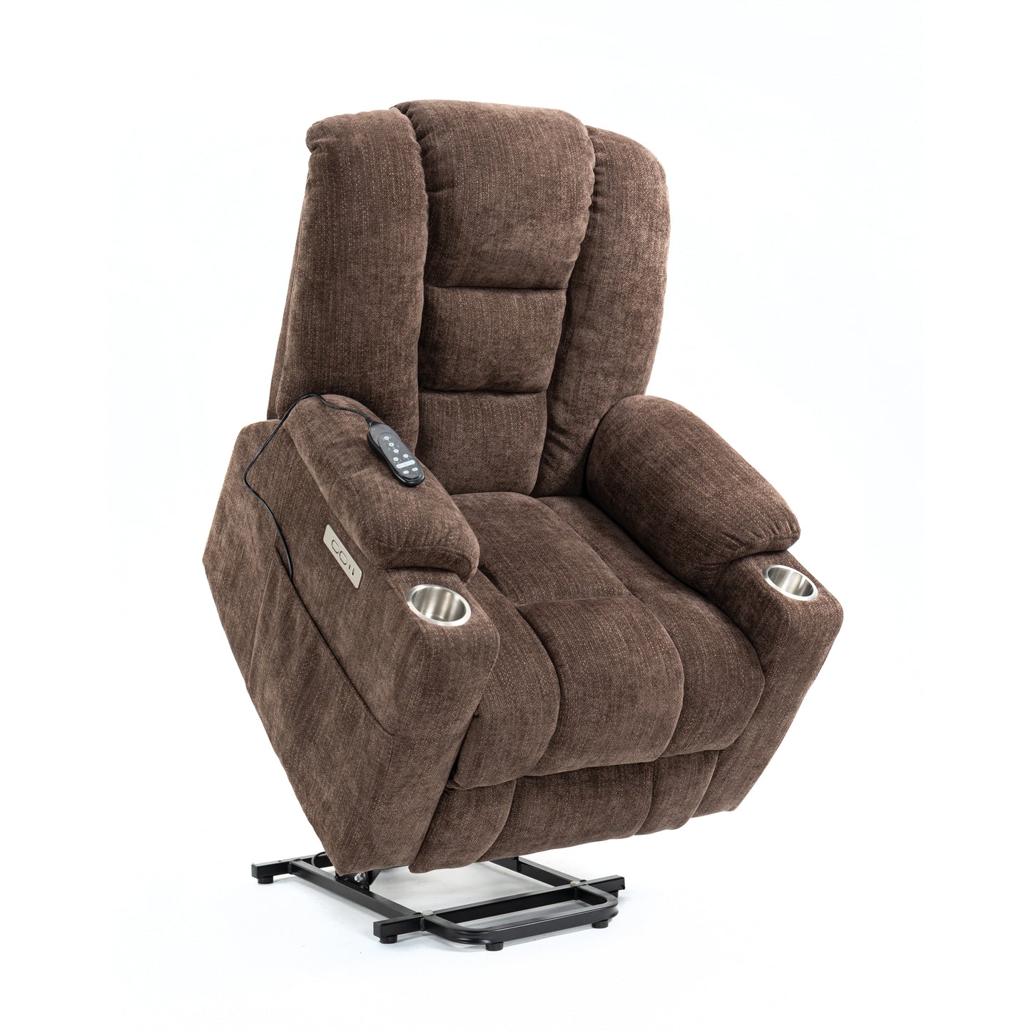 EMON'S Large Power Lift Recliner Chair with Massage and Heat