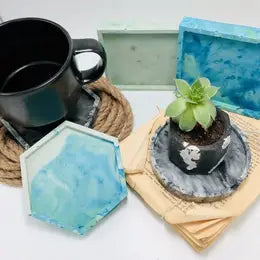 Concrete Trinket Trays/Coasters