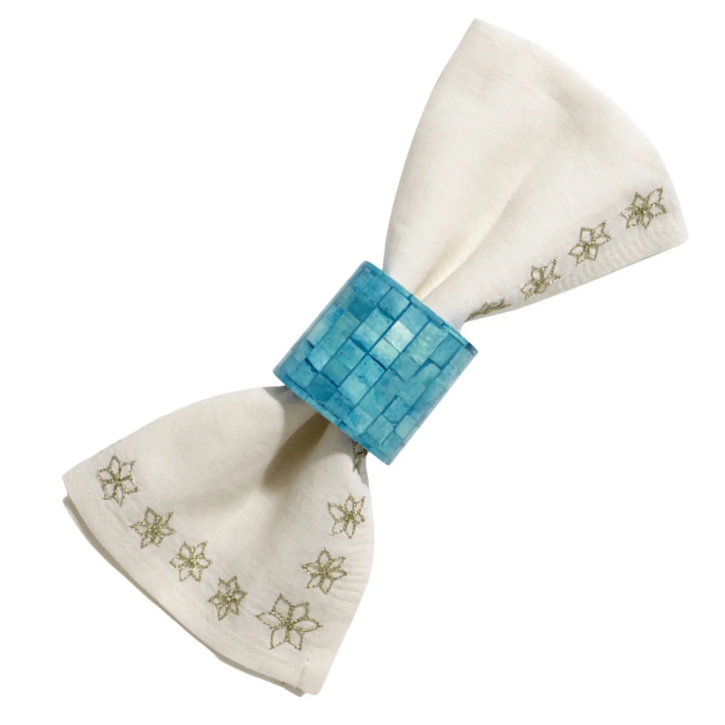 Congo Napkin Ring in Turquoise