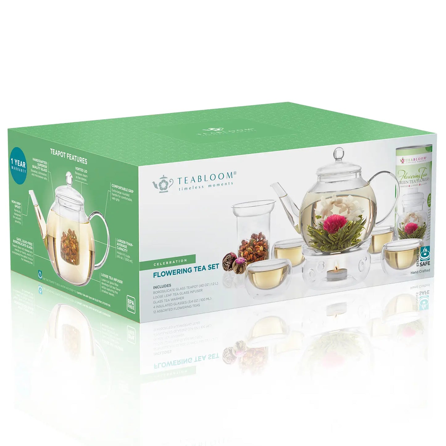Teabloom Celebration Complete Tea Set