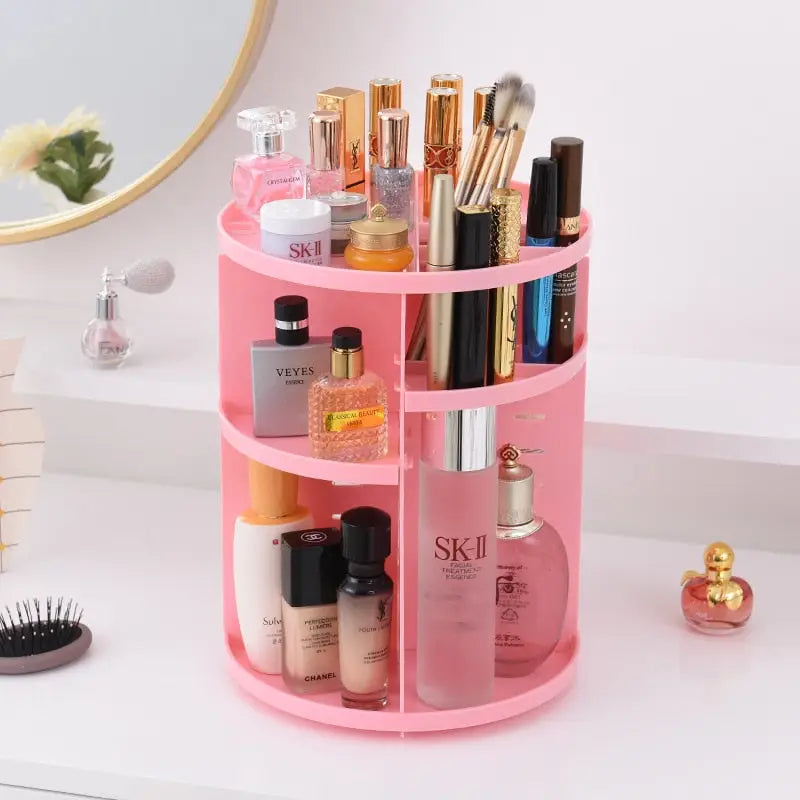 360 Rotating Make-Up Organizer