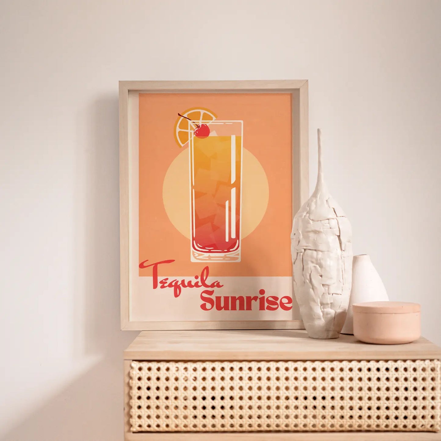 Tequila Sunrise Print