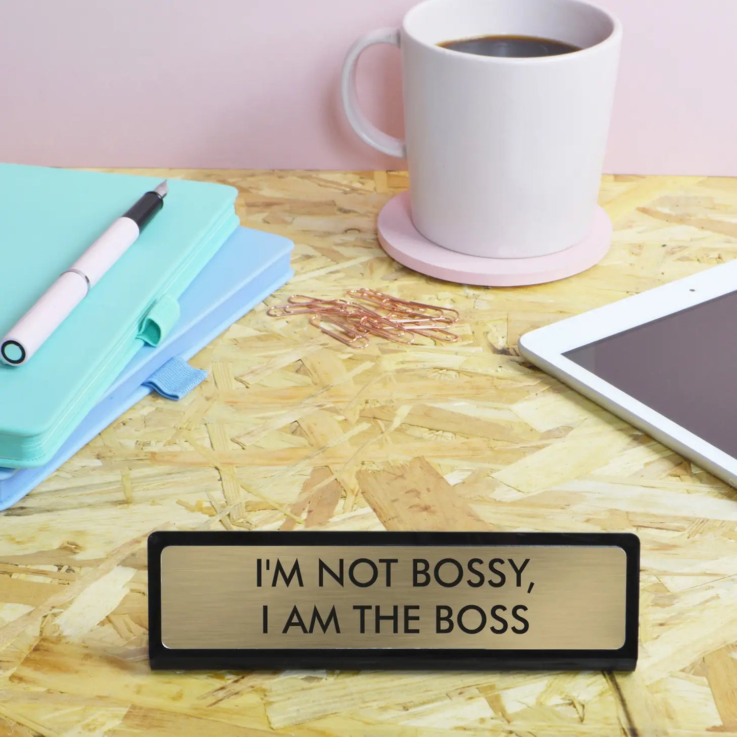 Desk Plate Sign
