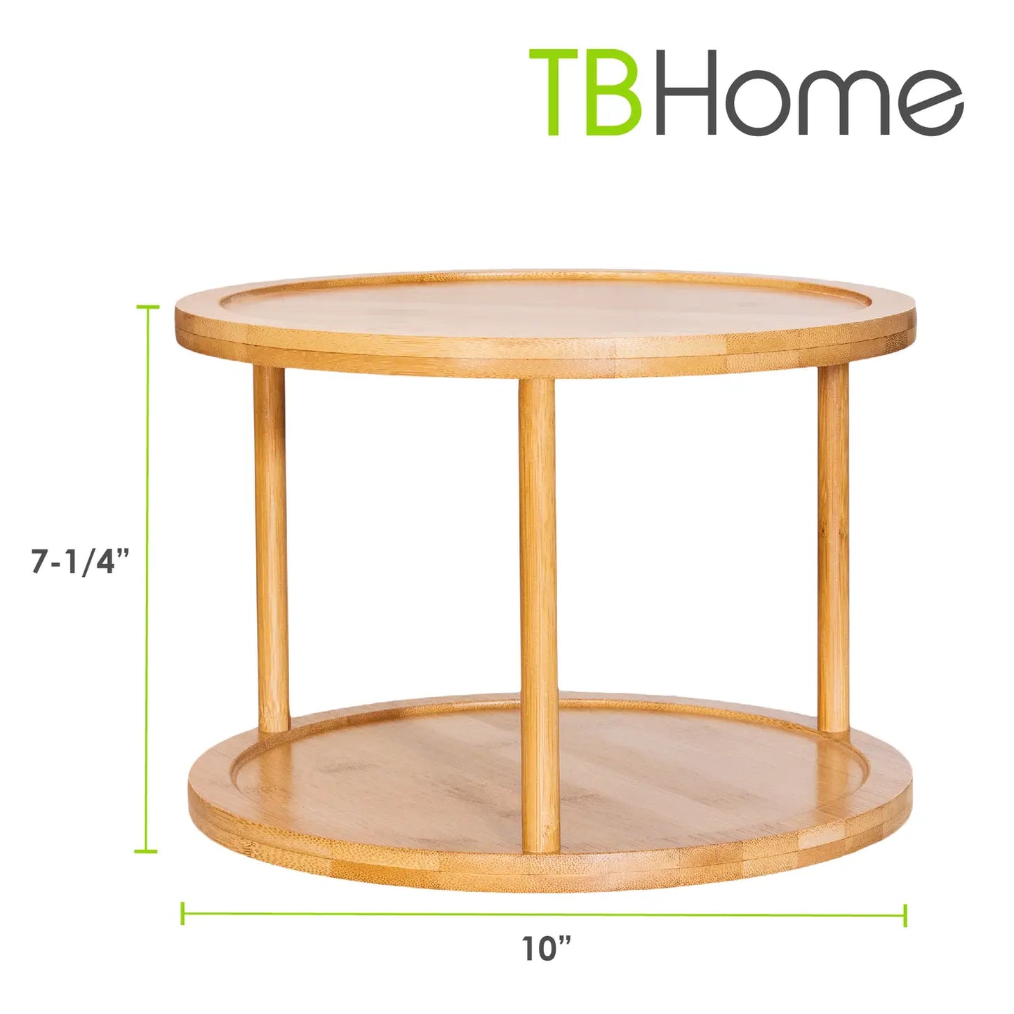 Two-Tier Lazy Susan Turntable