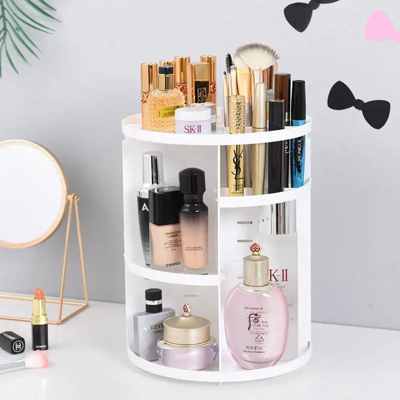 360 Rotating Make-Up Organizer