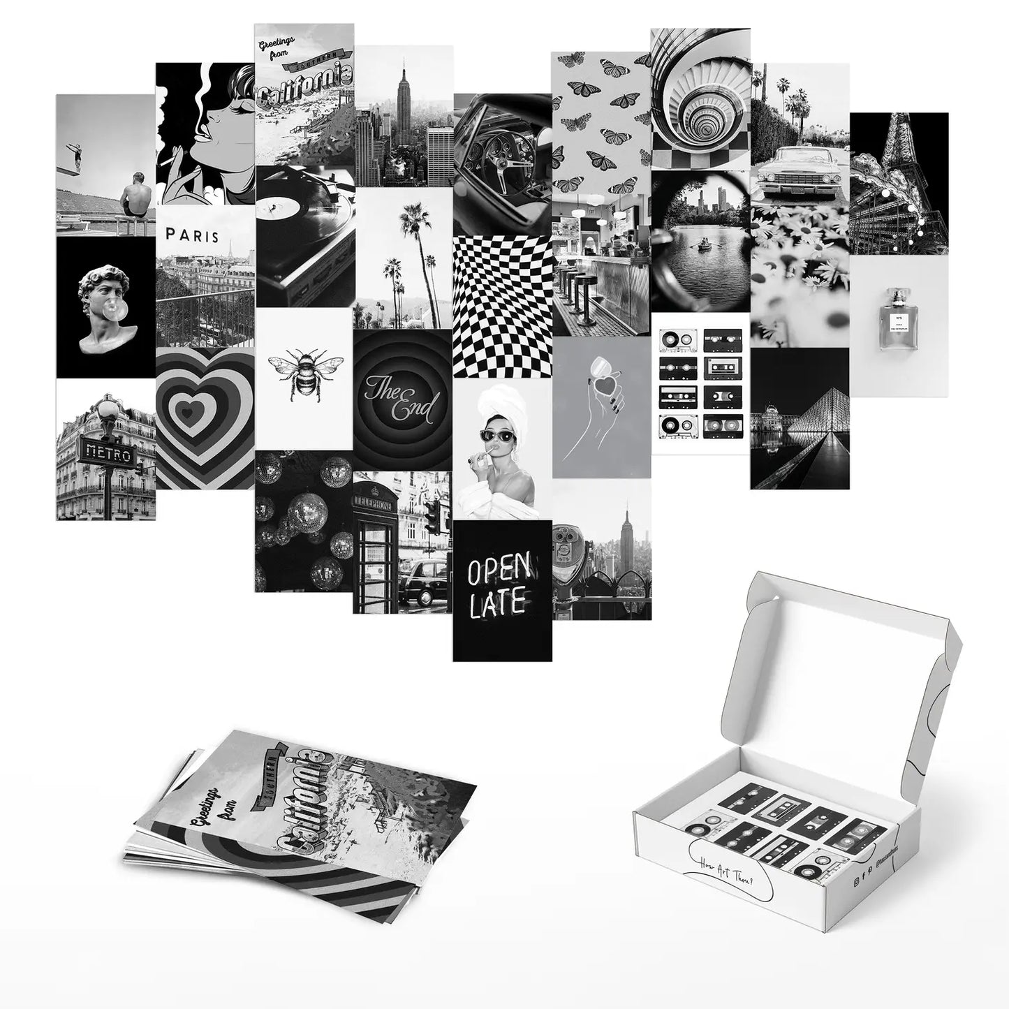 Black and White Collection Photo Set
