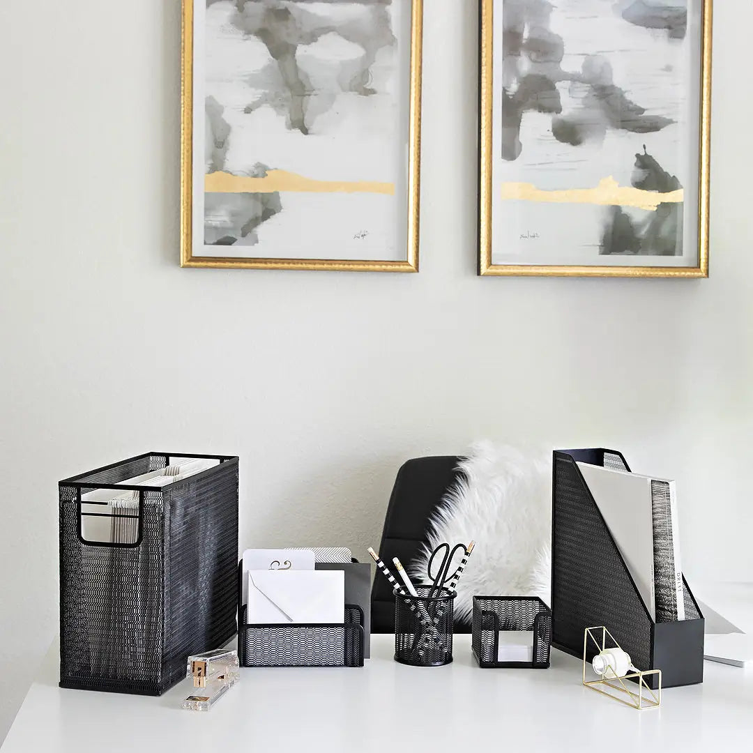 Fontvieille 5 Piece Desk Organizer Set