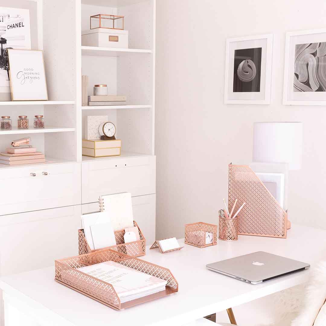Fontvieille 5 Piece Desk Organizer Set