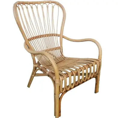 Rattan Arm Chair - Natural