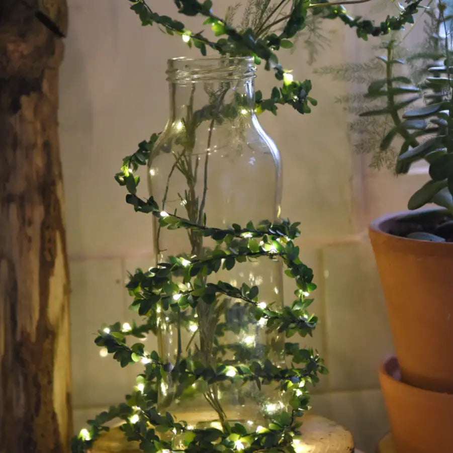 Greenery Light String - Foliage Style Garland