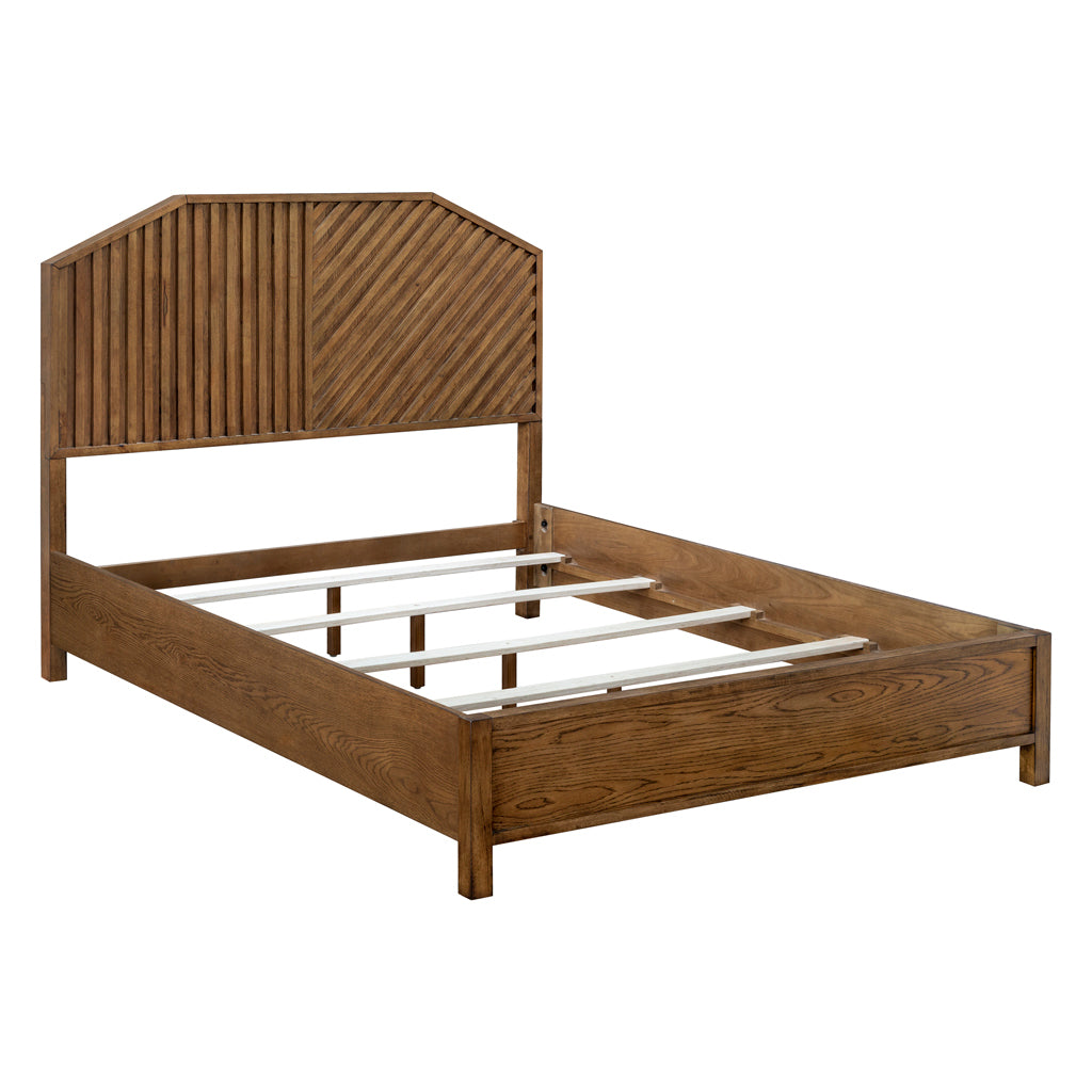 Sunset Cliff Wood Queen Bed