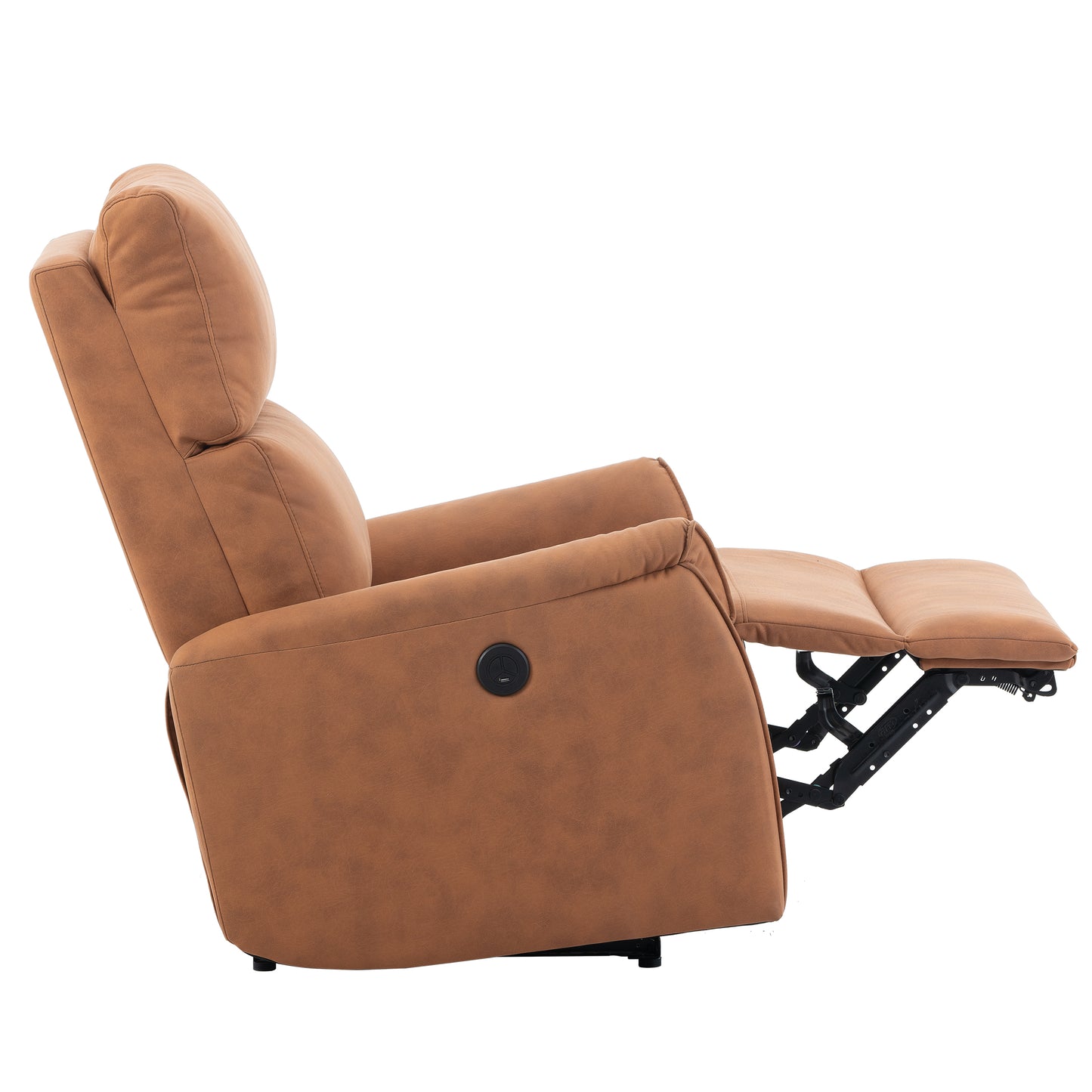 CompactLux Streamline: Space-Saver Power Recliner with USB