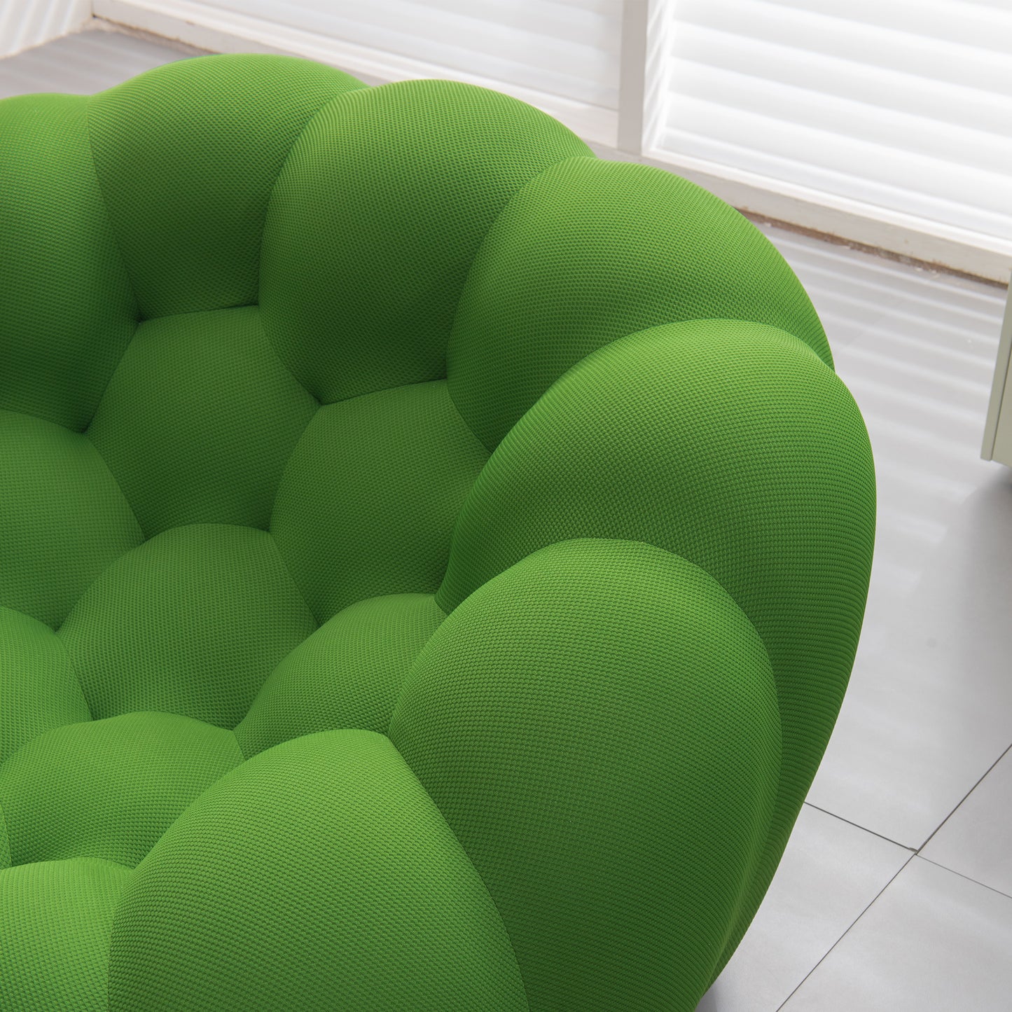 Modern Bubble Floor Couch- Green