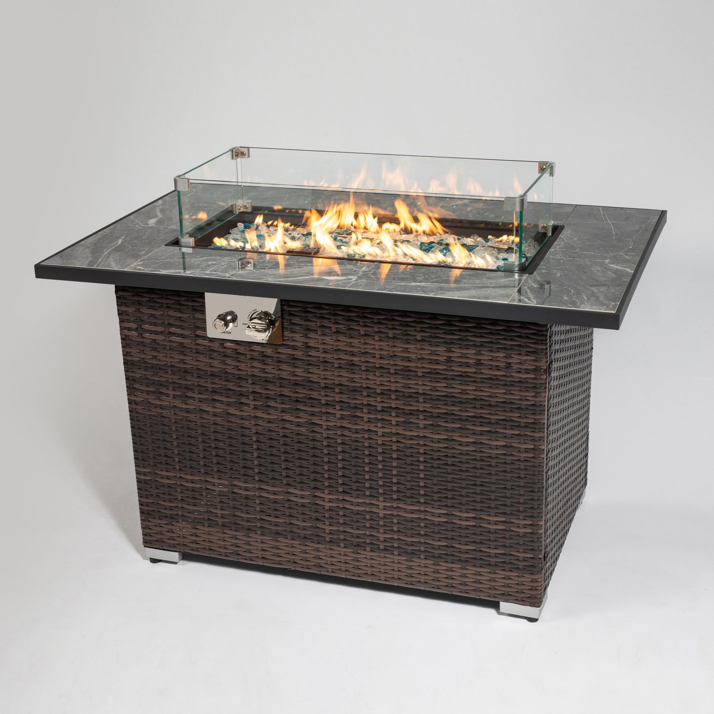 44-Inch Outdoor Fire Pit Table