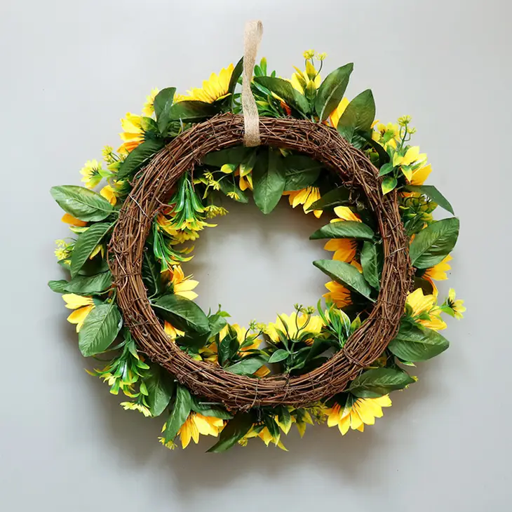 20" Sunflower Wreath