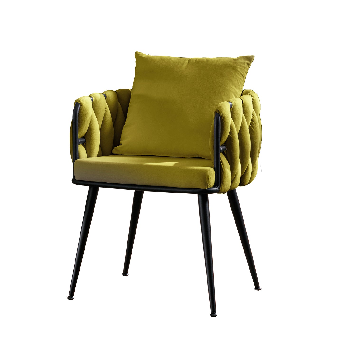 Pure Olive Modern Velvet Dining Chair