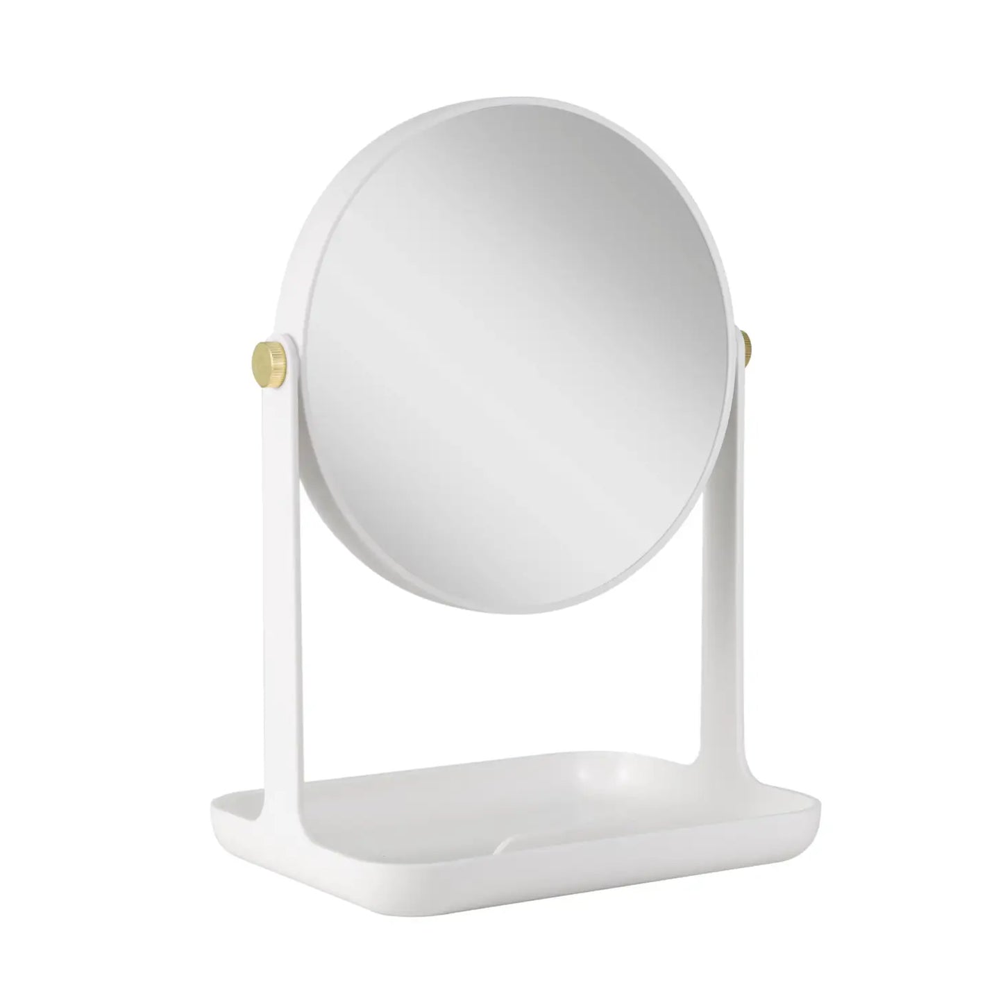 Back-To-School Makeup Mirror with Accessory Tray & Phone Holder