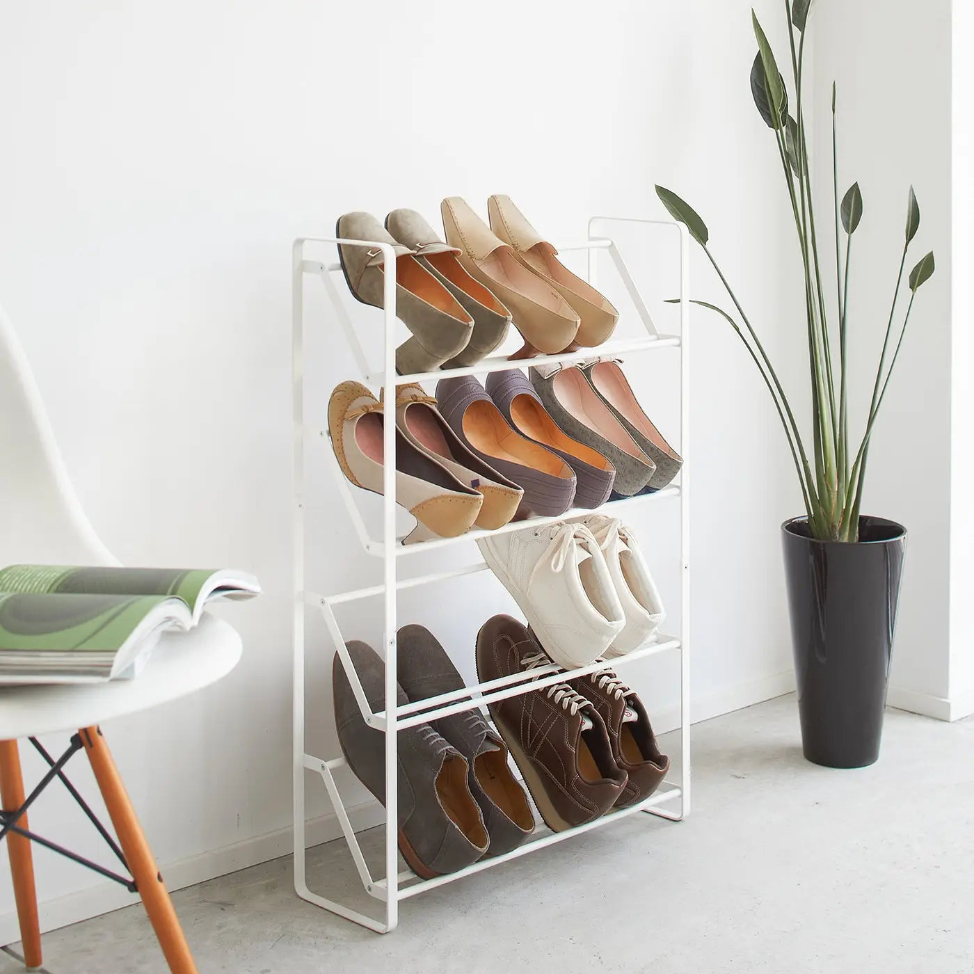 Frame Shoe Rack - Steel