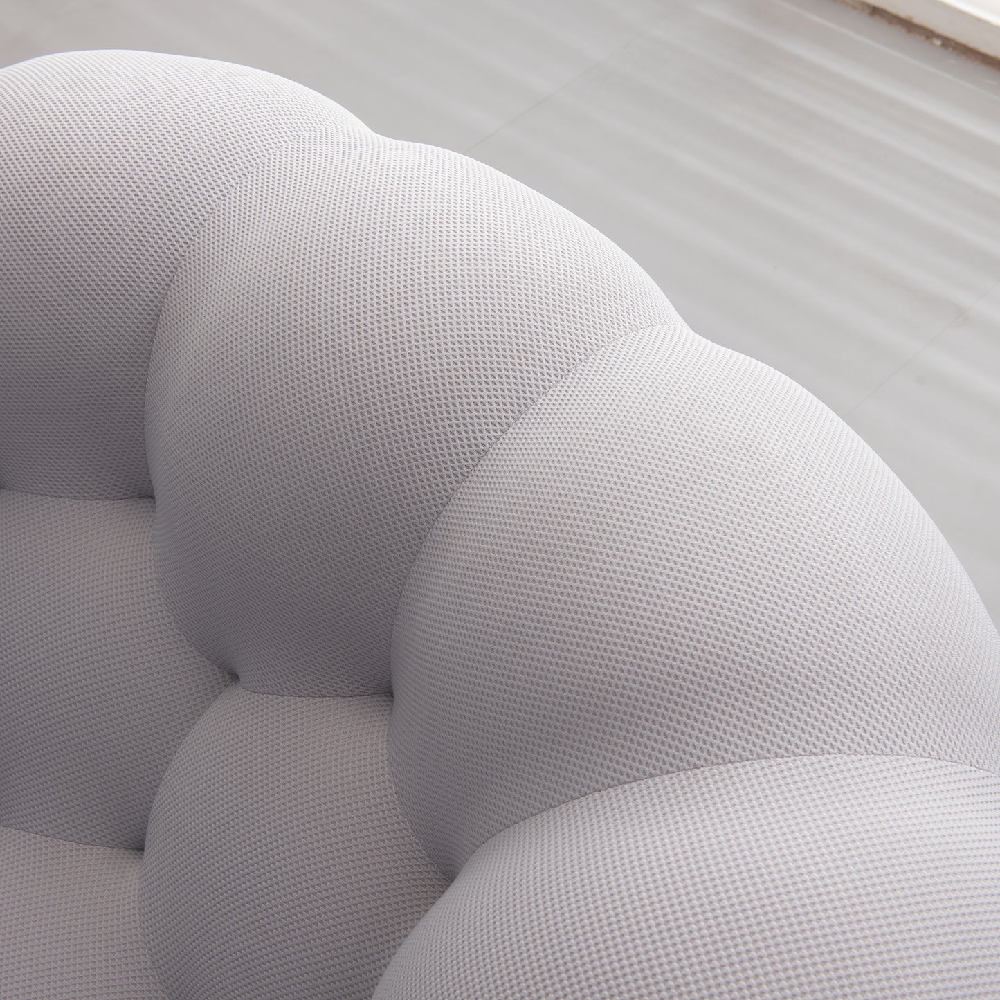Modern Bubble Floor Chair- Gray