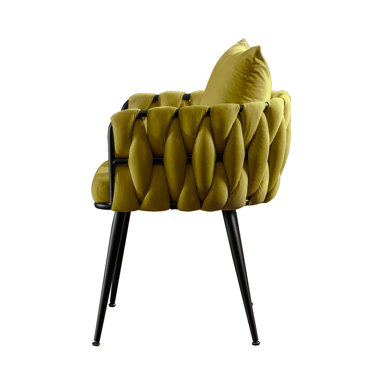 Pure Olive Modern Velvet Dining Chair