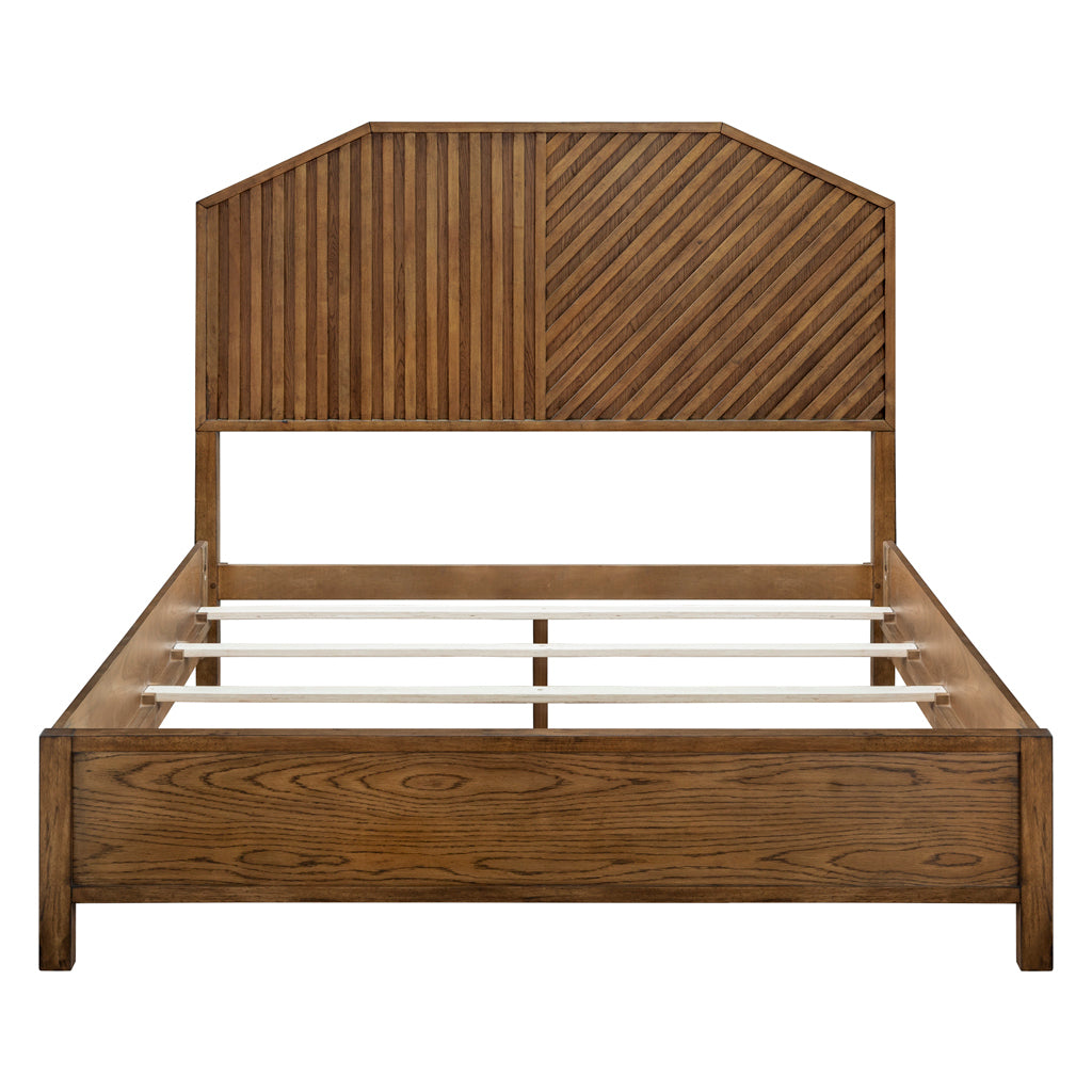 Sunset Cliff Wood Queen Bed