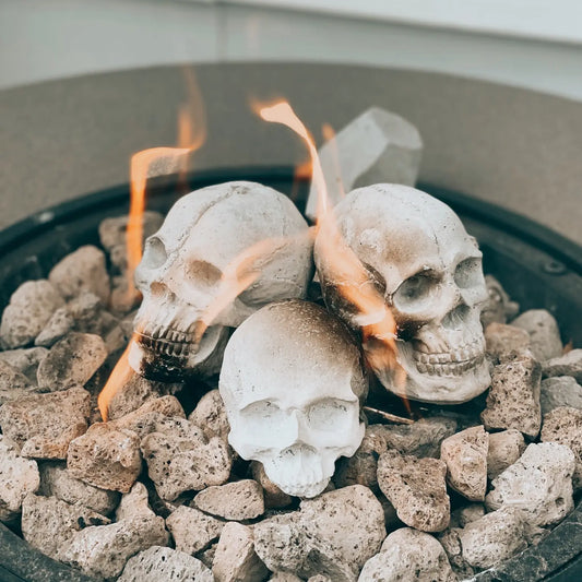 Fire-Proof Lava Decor-Skull