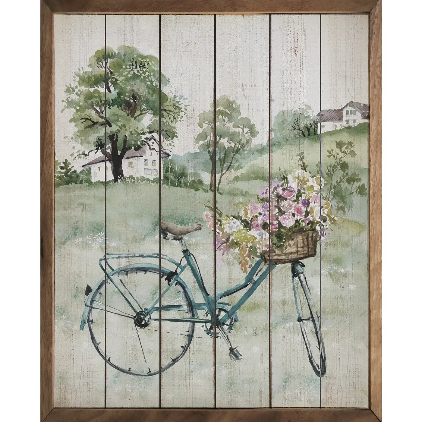 Floral Bike Print
